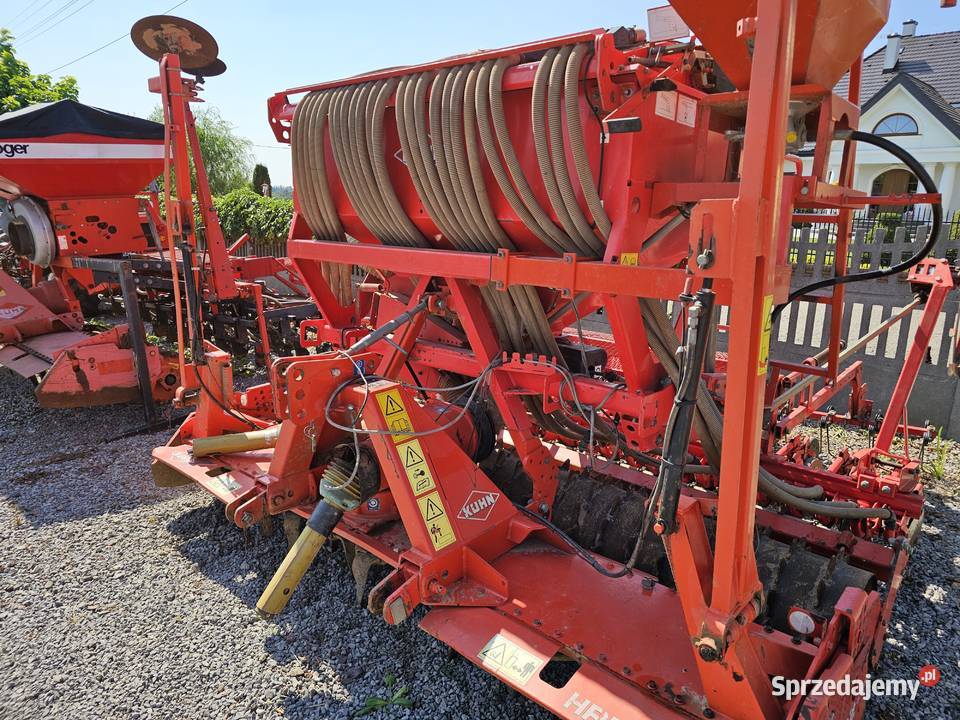 Siewnik KUHN VENTA LC302 Talerzowy z rolką Brona Kuhn Gąsewo sprzedam