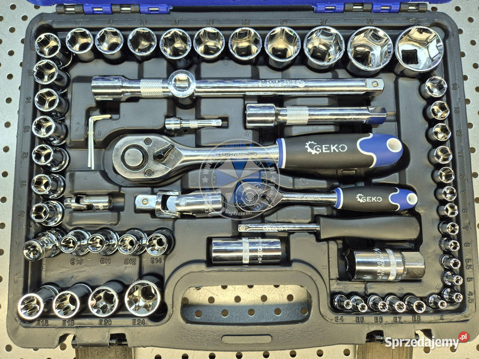 Zestaw kluczy nasadowych i torx 108elCrV klucze Nowe sprzedam