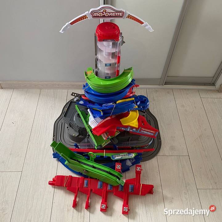 Zestaw Wielki Garaż Parking Super City Majorette Gliwice