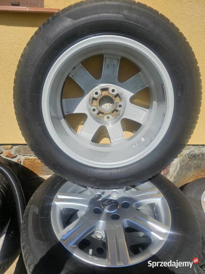 Felgi aluminiowe AUDI 18 z oponami zimowymi Średnica 18" Hłomcza