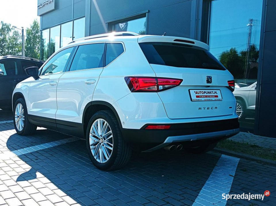 SEAT Ateca 2020r FV23 FullLED Alcantara BLIS nieuszkodzony Ateca Kraków