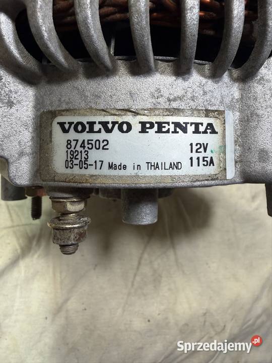 Nowy alternator Volvo Penta 12V 115A Kraszewo-Czubaki