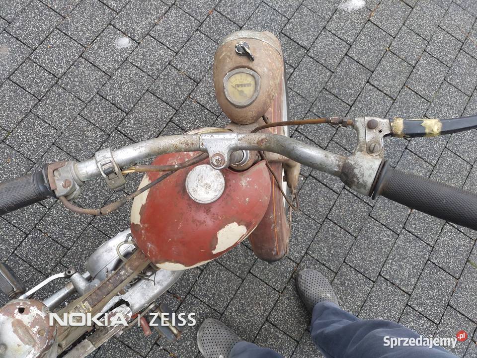 Simson sr2 1957r uszkodzony Solarnia