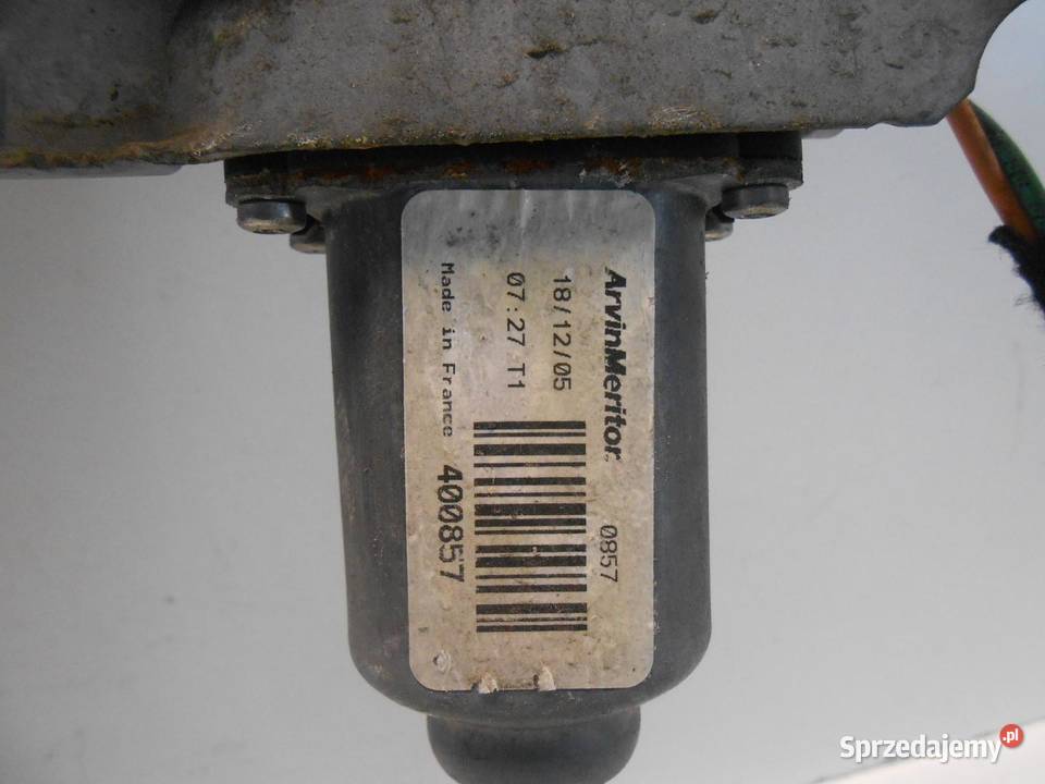 MECHANIZM PODNOŚNIK SZYBY PRAWY PRZÓD RENAULT