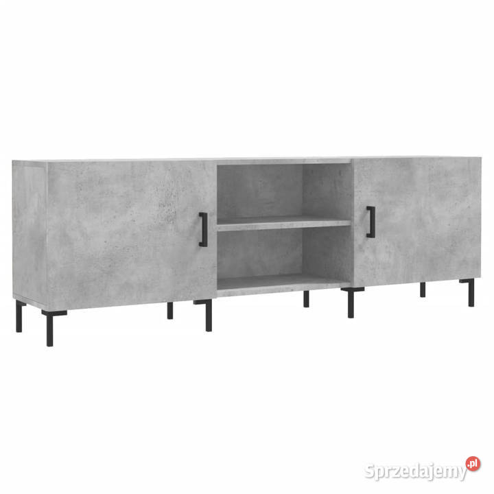 Szafka pod TV szarość betonu 150x30x50 WM829104 mazowieckie Warszawa