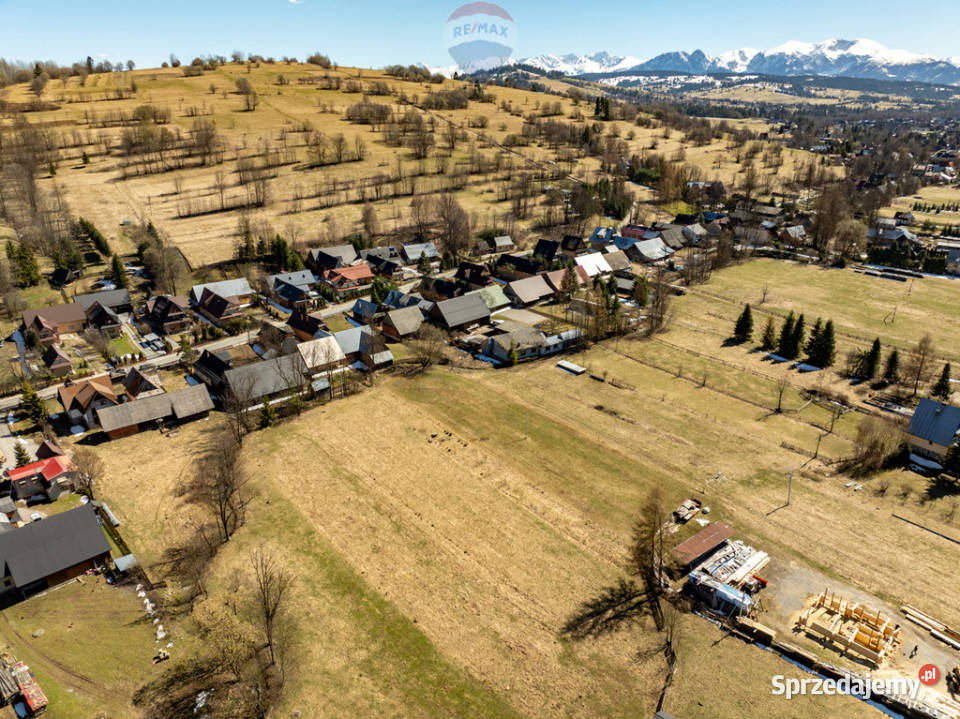 DZIAŁKA BUDOWLANA CHOCHOŁÓW 647m2 Chochołów