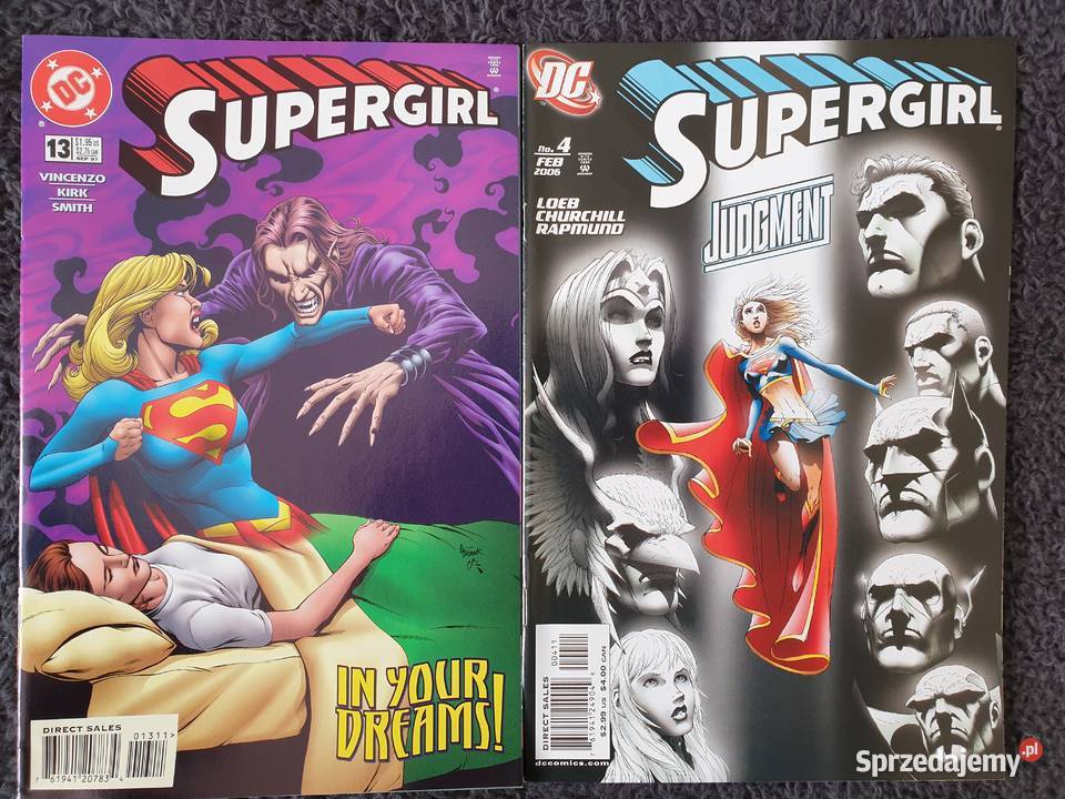 Supergirl zestaw 20 komiksów DC USA Gdynia