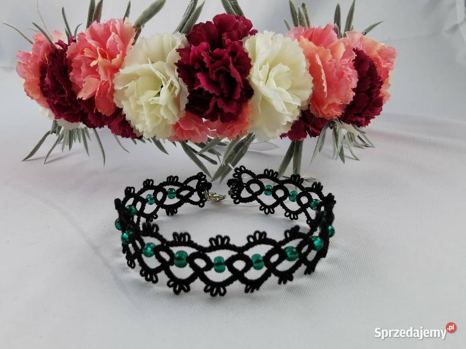 Bransoletka frywolitkowa