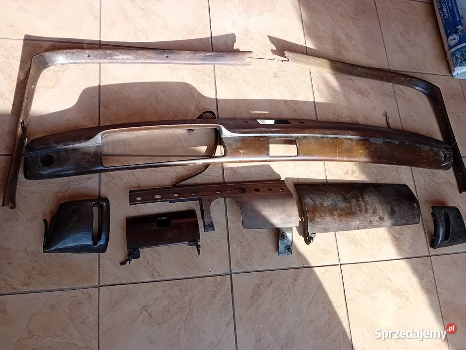 Konsola Drewno Mercedes Ponton W180 220S Dębno