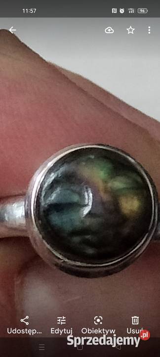 Srebrny pierścionek 925 Choszczno
