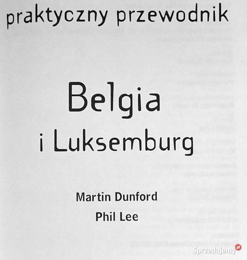 Belgia i Luksemburg Praktyczny Przewodnik M
