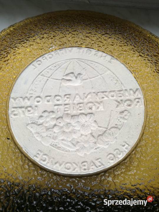 Dwa okolicznościowe talerze Ząbkowice Choszczno