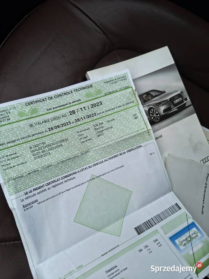 Audi A6 C7 20 TDI 2013 świętokrzyskie Staszów