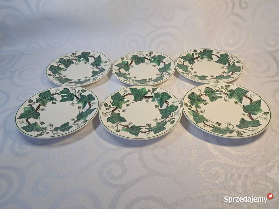 Oryginalny komplet 6 talerzyków Wedgwood Strzelce Krajeńskie
