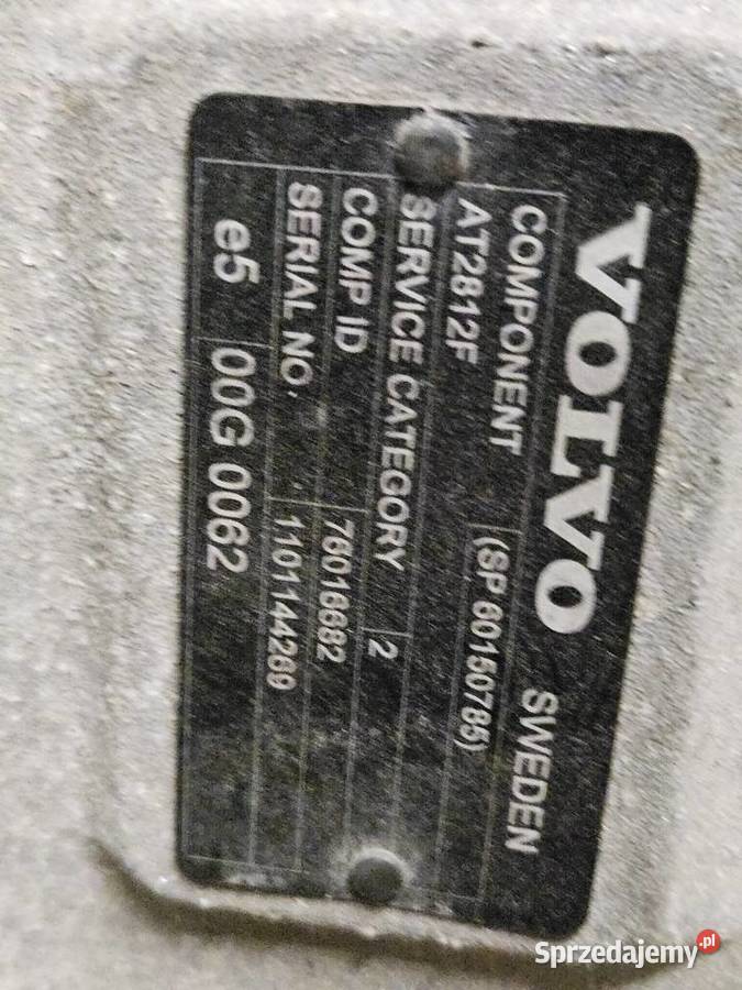 Obudowa skrzyni biegów wałki koła AT2812F Volvo Igołomia
