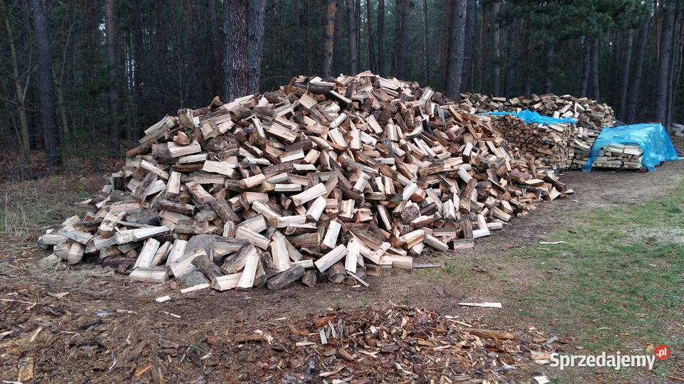 Drewno drzewo opałowe sosnowe sosna rąbane z Siemiatycze sprzedam