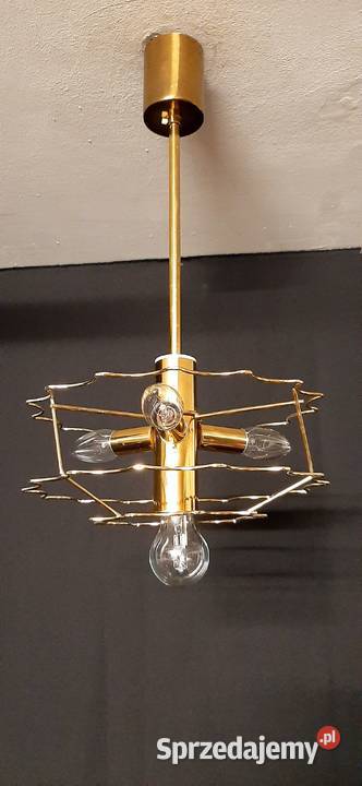 Żyrandol kryształowy Kinkeldey lata 60 Chełm