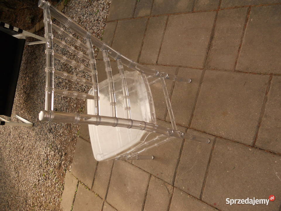 Krzesła przeźroczyste Poznań