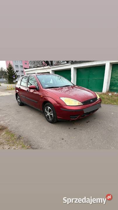 Ford Focus 16 2004 nieuszkodzony Zabrze