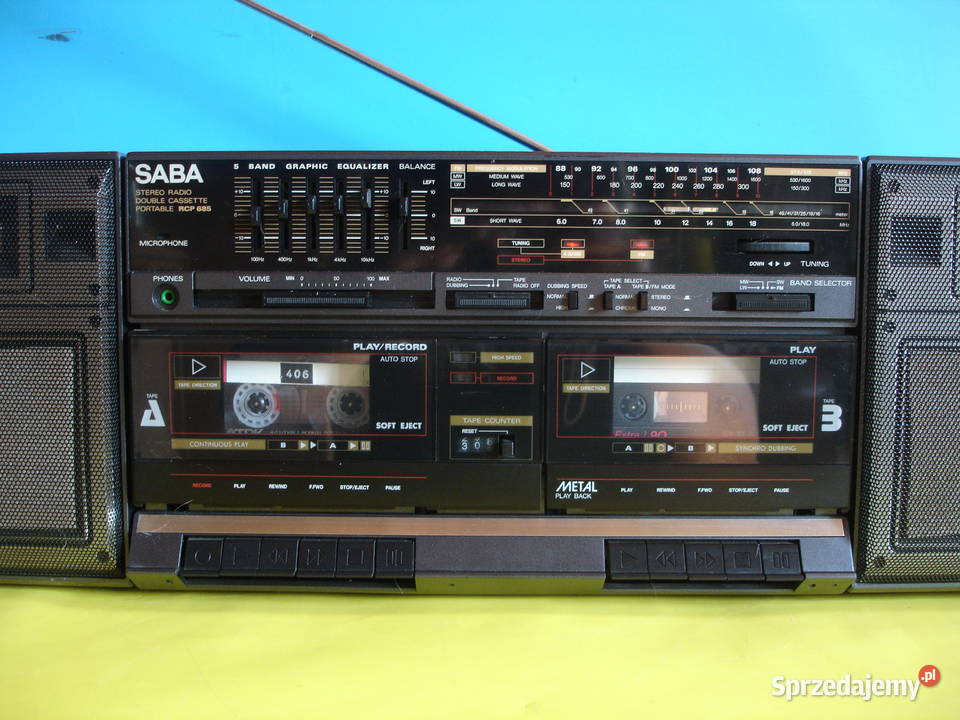 Radiomagnetofon SABA RCP685