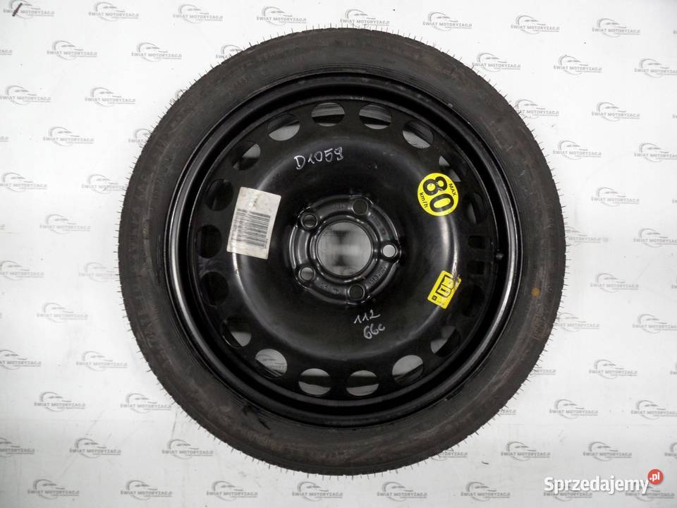 OPEL VECTRA C koło dojazdowe 1157016 92M 5x110