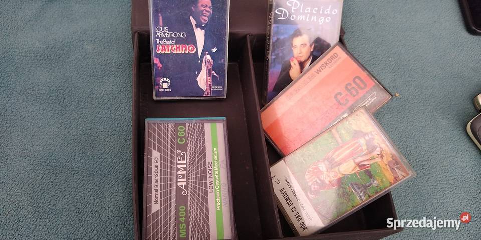 Stare kasety Domingo Armstrong bajki muzyczne Bydgoszcz