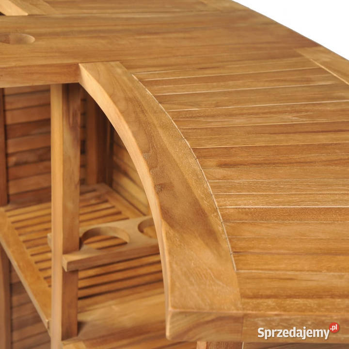 Składany stolik barowy 155x53x105 lite drewno Warszawa