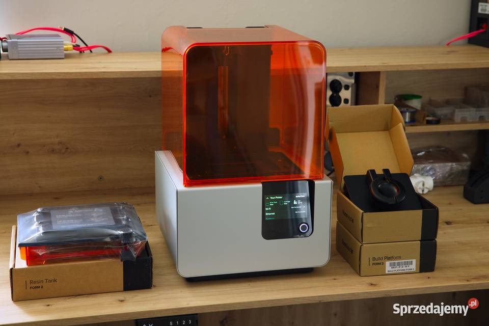Drukarka SLA Formlabs 2 Form Cure Form Wash Łódź