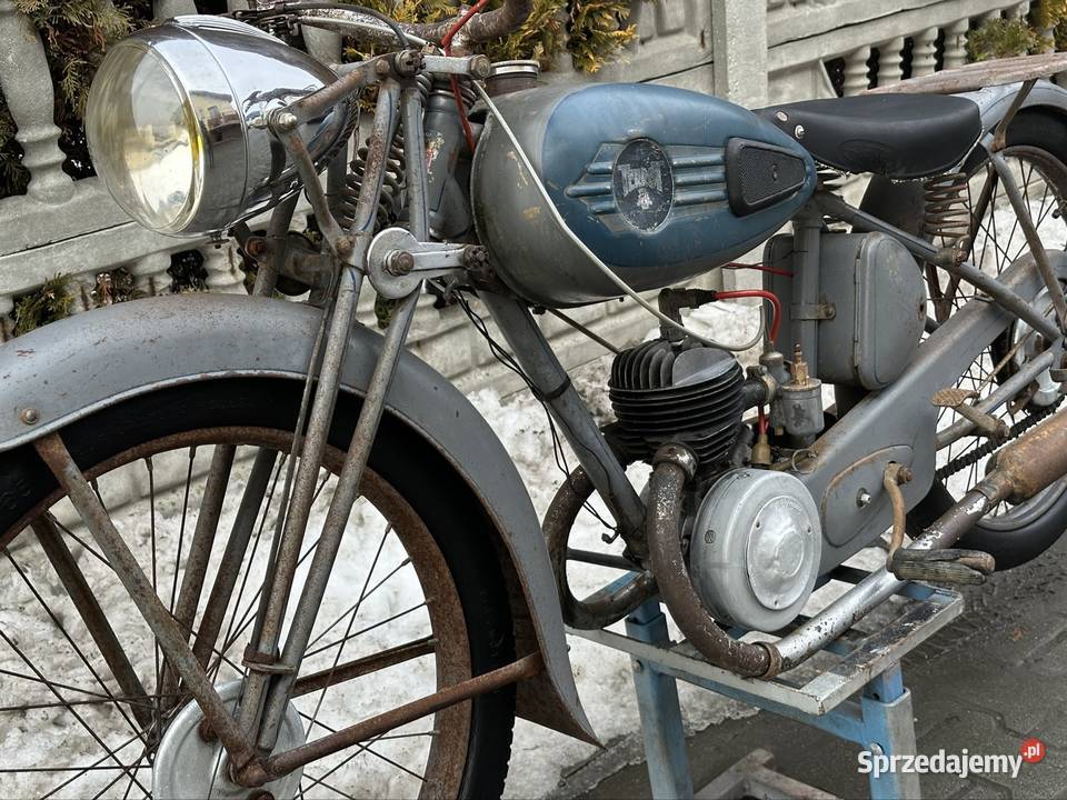 Terrot BMA 100 19381939r Oryginał lakier PIĘKNY Wisła Mała