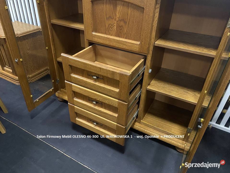 Komoda STYLOWA 150 z Barkiem Dąb Rustikal Olesno