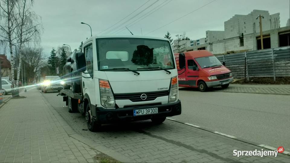 Nissan Cabstar autolaweta holownik DMC biały Warszawa