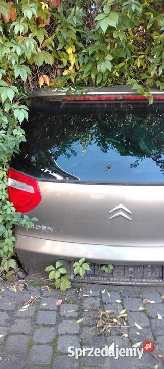 C4 Citroen picasso klapa tylna kompletna lama Kielce sprzedam