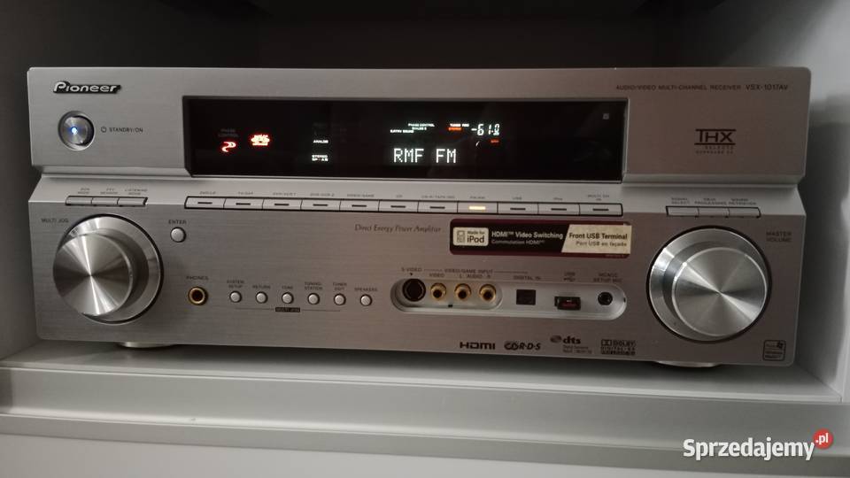 Amplituner PIONEER VSX1017 AVS USB HDMI 7x150W Ełk