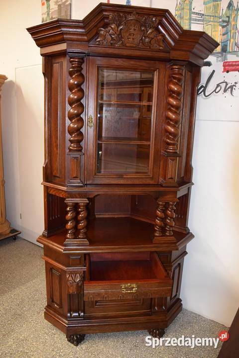 witryna narożna meble gdańskie stan idealny Olsztyn