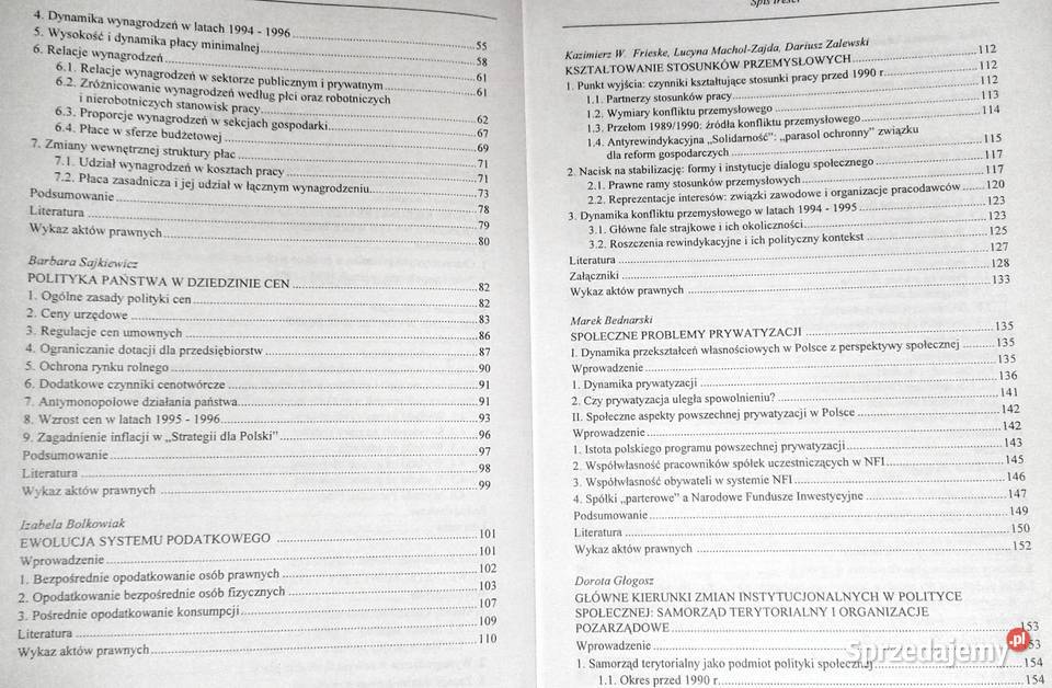 Polityka społeczna w latach 19941996 S lubelskie Chełm