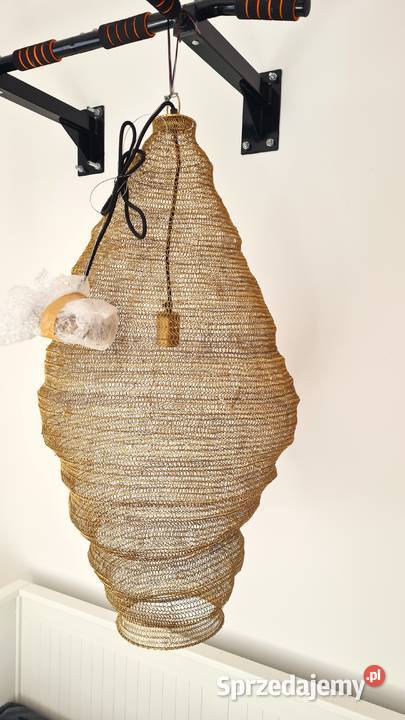 Lampa sufitowa kolor miedziany duża Białystok