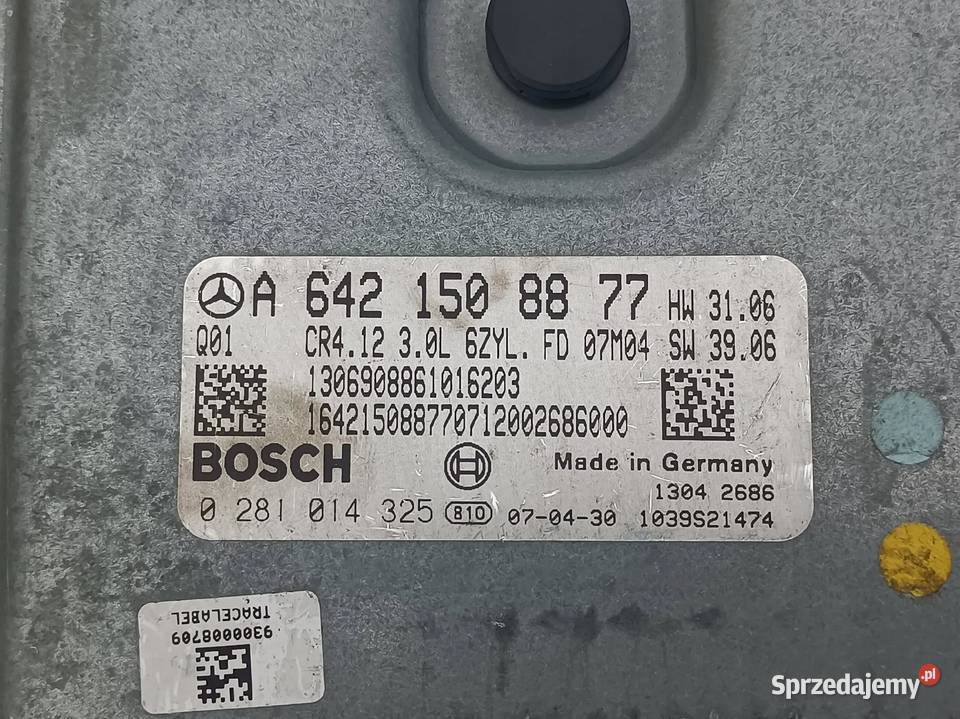 Mercedes W211 W211 30CDI STEROWNIK KOMPUTER osobowe