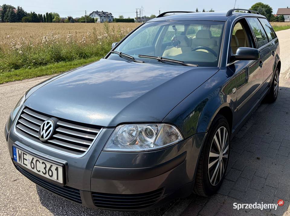 Volkswagen Passat DUŻY SERWIS KOLOR i WNĘTRZE manualna Warszawa