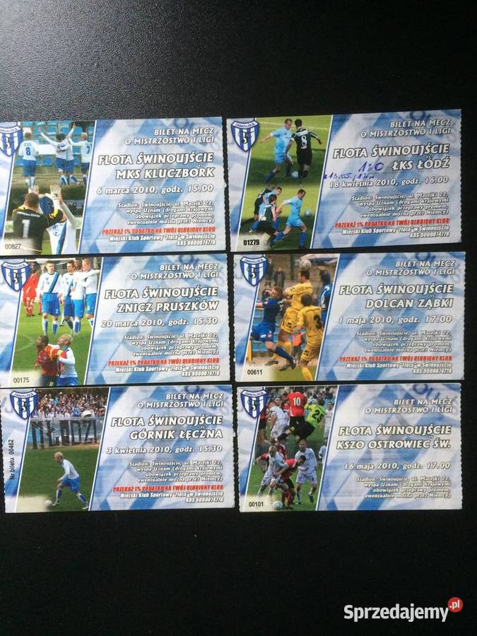 212 Bilety Na Mecze Drużyny Flota Świnoujście Szczecin