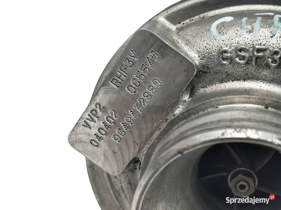 TURBOSPRĘŻĄRKA Peugeot 206 307 Citroen C3 14 HDi Chełm
