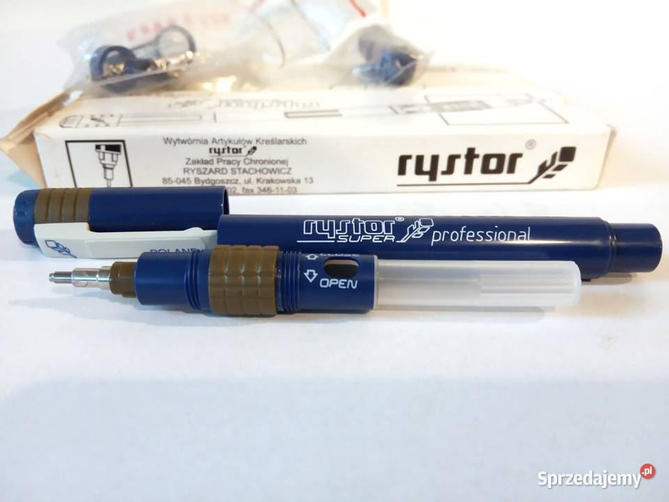 Rapidograf pisak kreślarski RYSTOR Professional Bełchatów