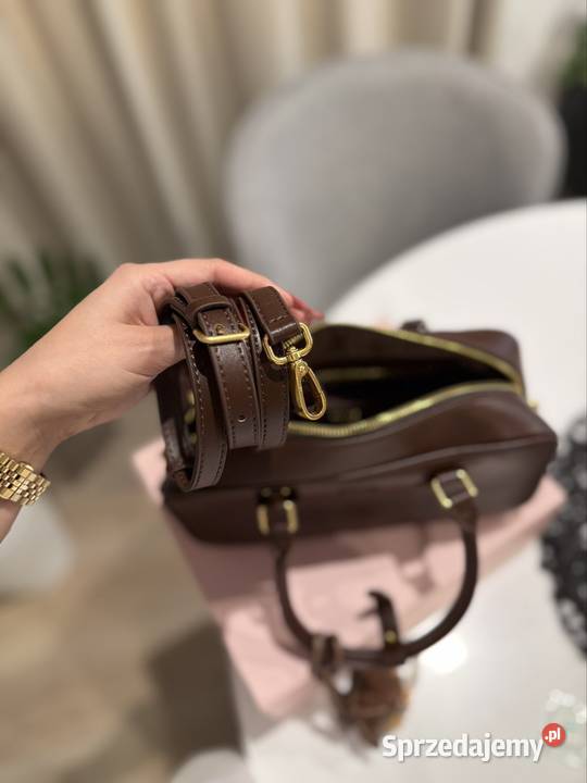 Torebka damska Miu Miu Arcadie bag brązowa skóra Rzeszów