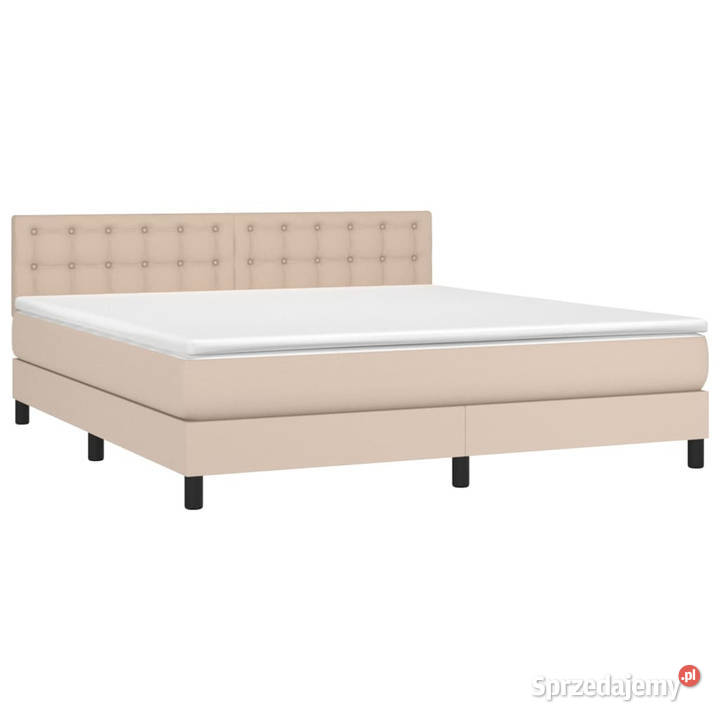 Łóżko kontynentalne z materacem cappuccino 88cm Warszawa