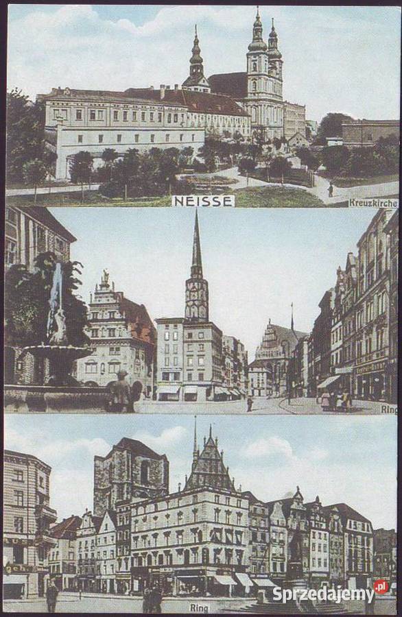 Kart Pocz RFN Neisse widoki śląskie Gliwice