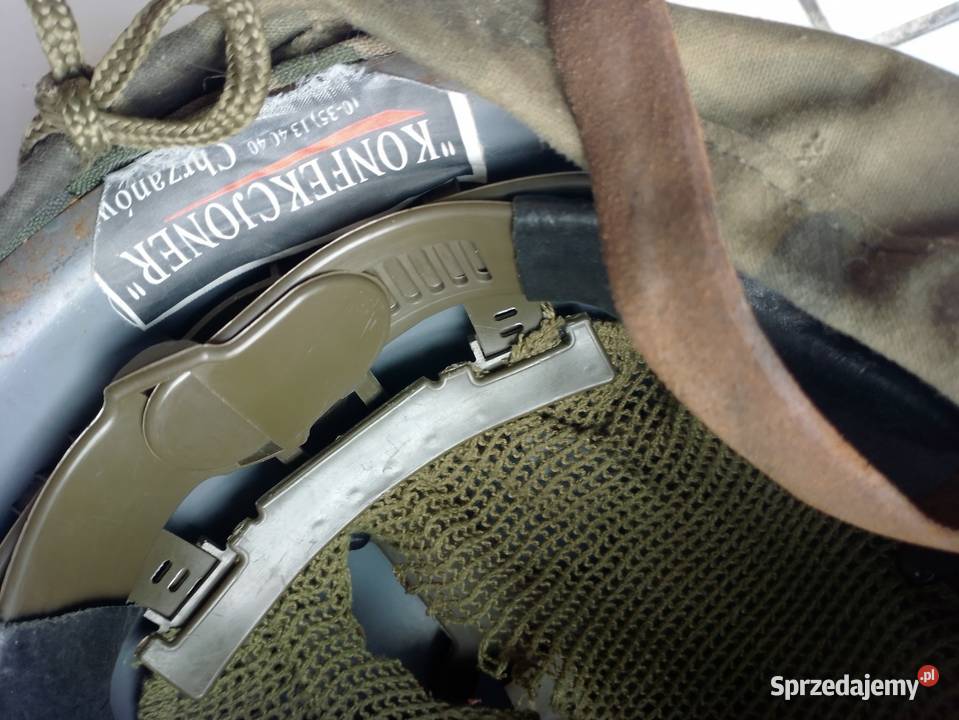 Hełm ZOMO 1975 plus maska PG buldogg Militaria Jarosław