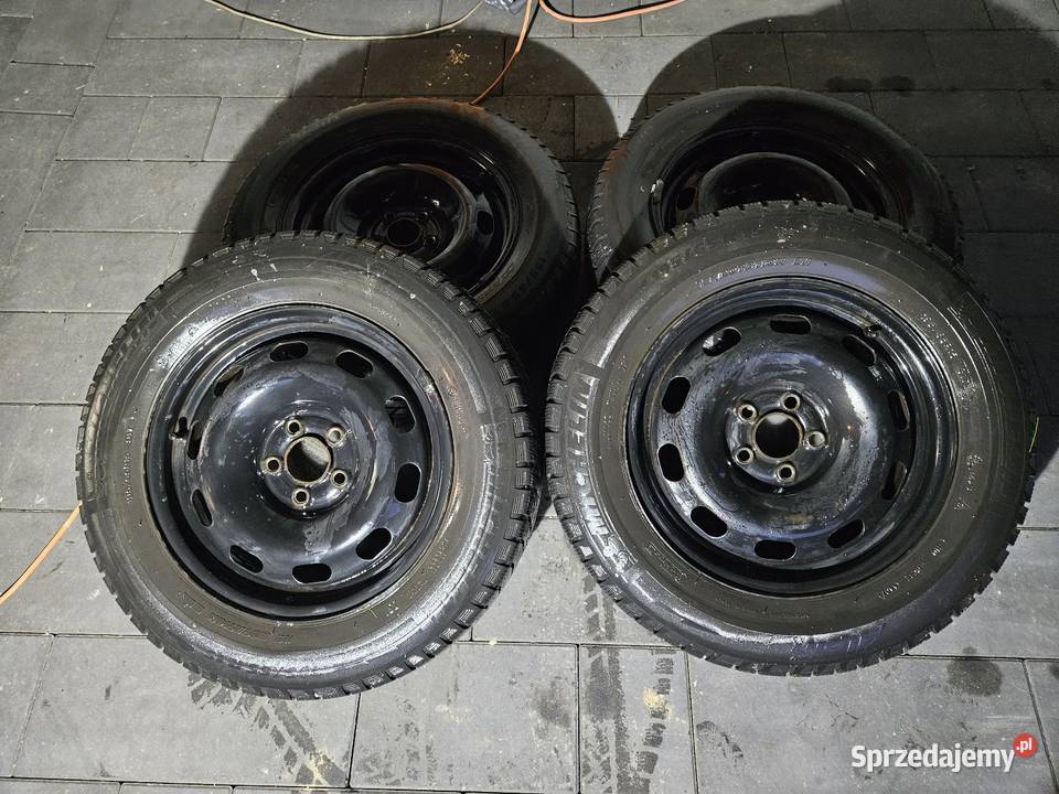 Koła opony zimowe Michelin 19565R15 felgi podlaskie