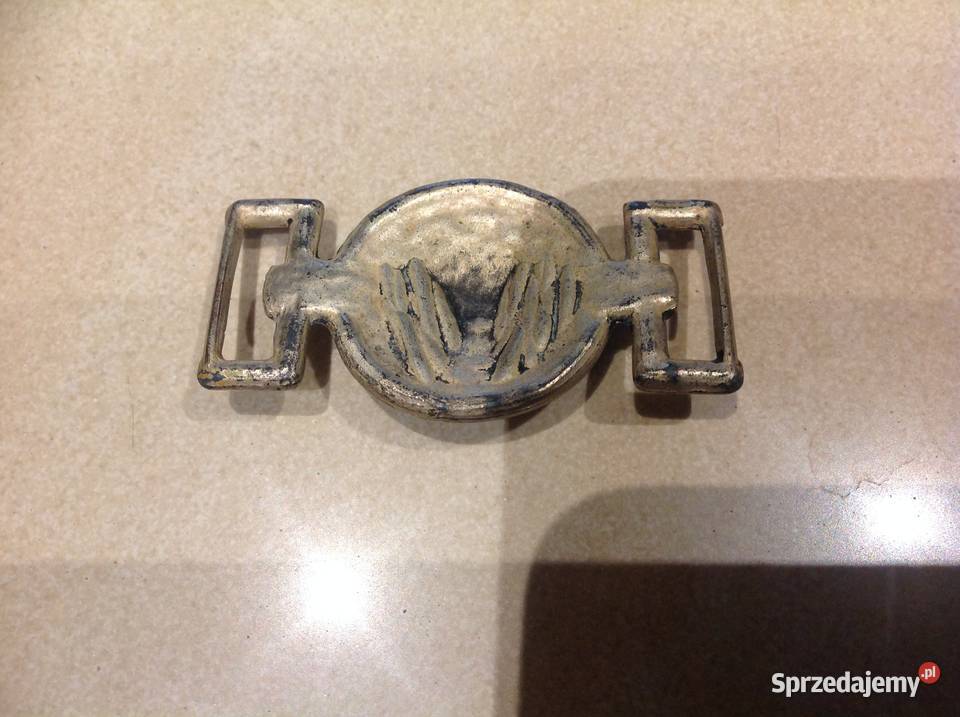 Klamra metalowa Versace 3 Szelki Pasek Nowa Sól