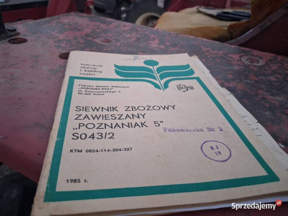 Sprzedam siewnik poznaniak 27 Gęś
