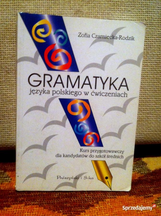 Gramatyka języka polskiego w ćwiczeniach Zofia C Lublin sprzedam