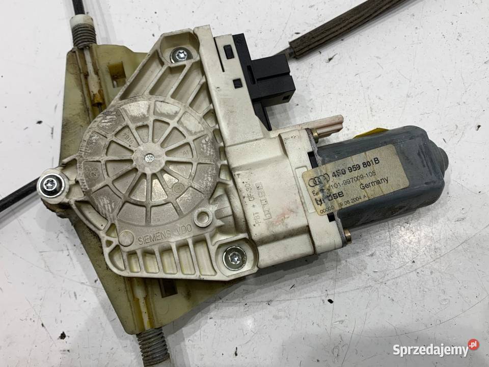 PODNOŚNIK SZYBY LEWY PRZÓD AUDI A6 C6 4F0959801B sprzedam